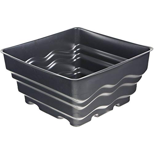 Heissner B080-00 - Estanque prefabricado (Cuadrado), Color Negro