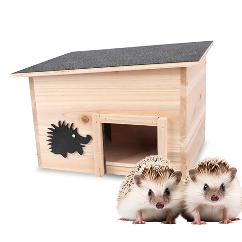 Tool&Tree - Casa para erizos de refugio resistente a la intemperie y segura | Refugio resistente a la intemperie y seguro para erizos, buena protección contra los enemigos alimentarios